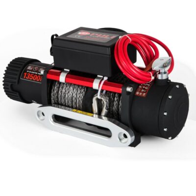 JNT | 12V Synthetic Rope Recovery Electric Winch - Image 2