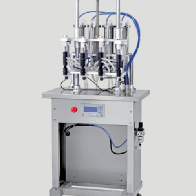 Four Heads Semi Automatic Perfume Vacuum Filling Machine