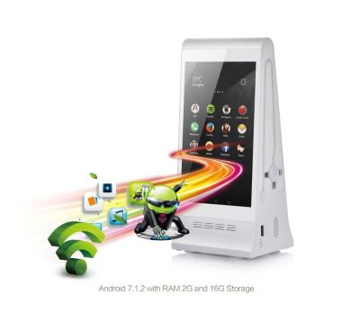 JNT | FYD-868 4G-WiFi Android Table Advertising Media Display Player With Touch Screen Dual LCD - Image 2