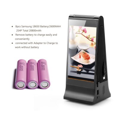 JNT | FYD-868 4G-WiFi Android Table Advertising Media Display Player With Touch Screen Dual LCD - Image 6