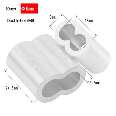 Aluminum Cable Sleeves Fit For 1MM Diameter Cable (T8) - Image 14